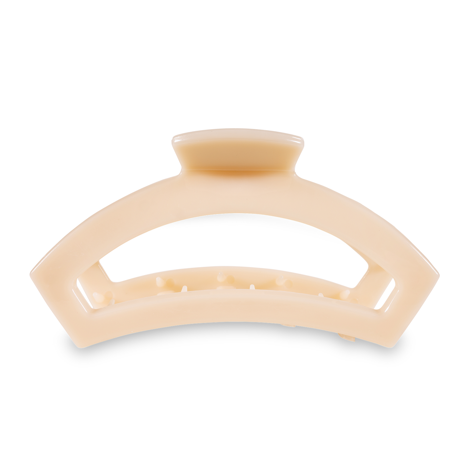 Open Hair Clip | Large | Almond Beige