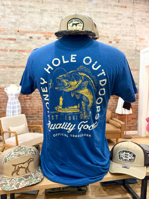 Honey Hole Outdoors Tee - Bass N Boat