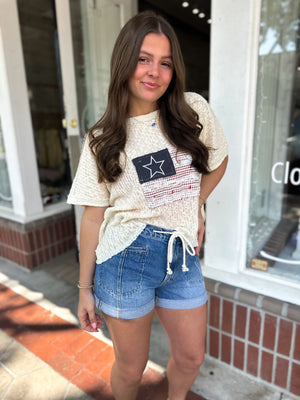 Freedom Flair Flag Top