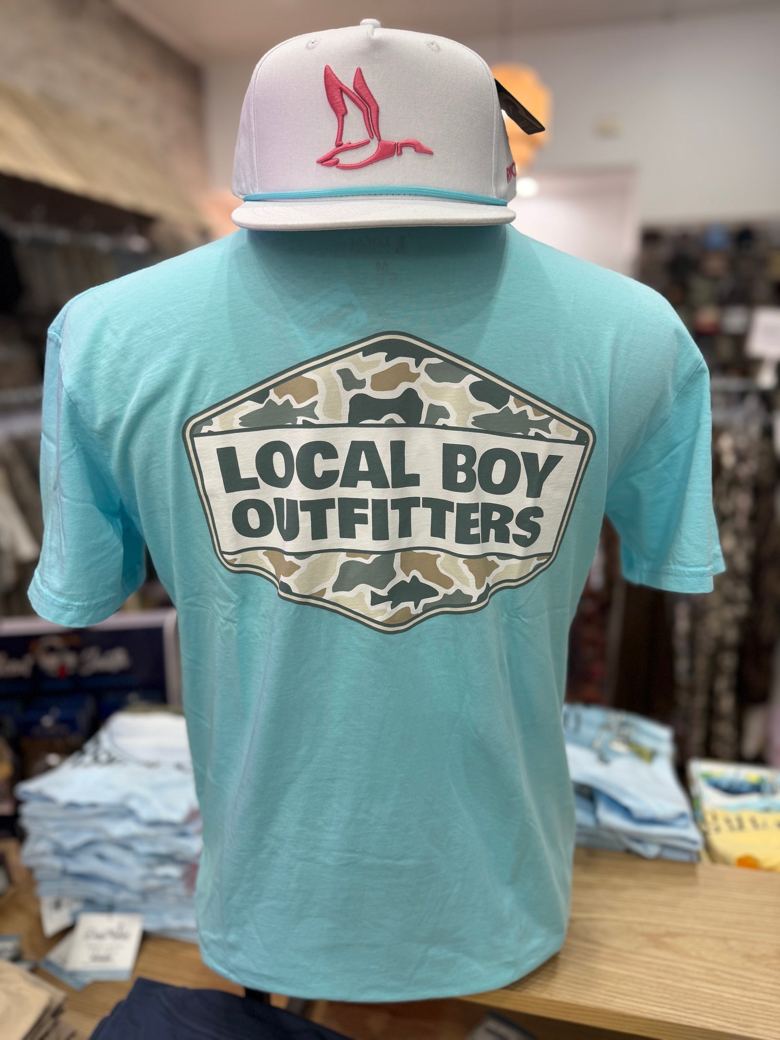 Local Boy Fish Camo SS Tee
