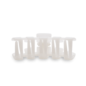 Classic Hair Clip | Medium | Coconut White