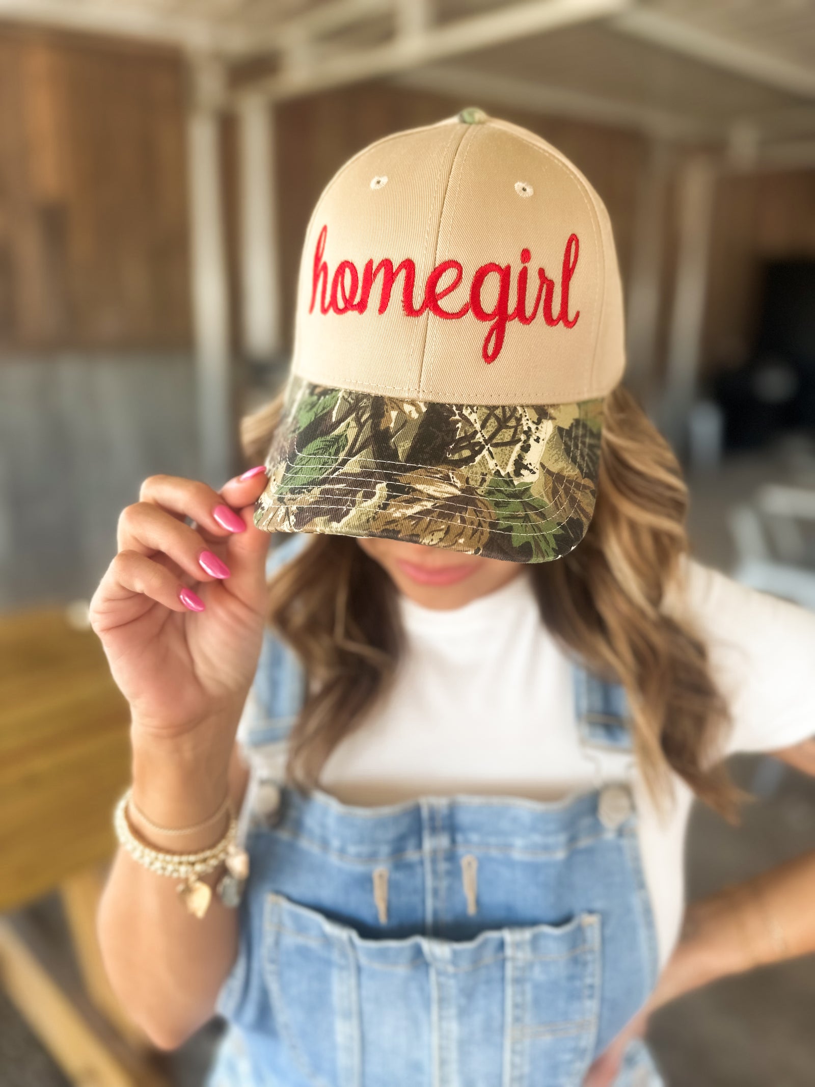 Homegirl Embroidered Trucker Hat