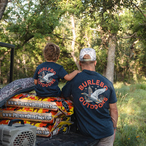 Old School Duck Hunt - Heather Navy