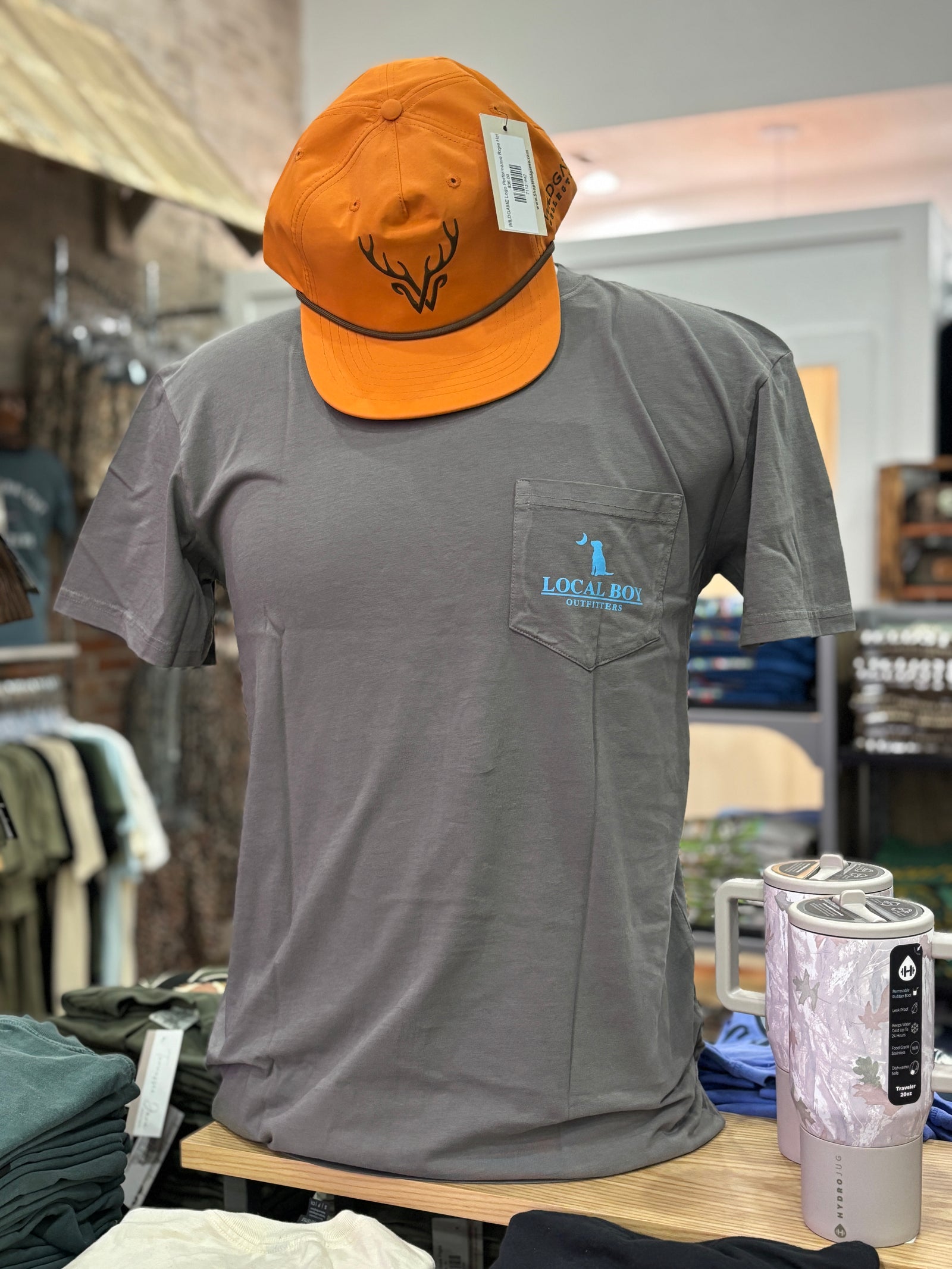 Local Boy Neon Fossil Tee