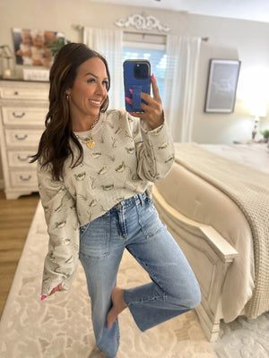 Reilly High Rise Slim with Patch Pocket