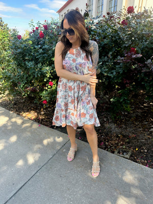 Oh Happy Day Boho Floral Dress