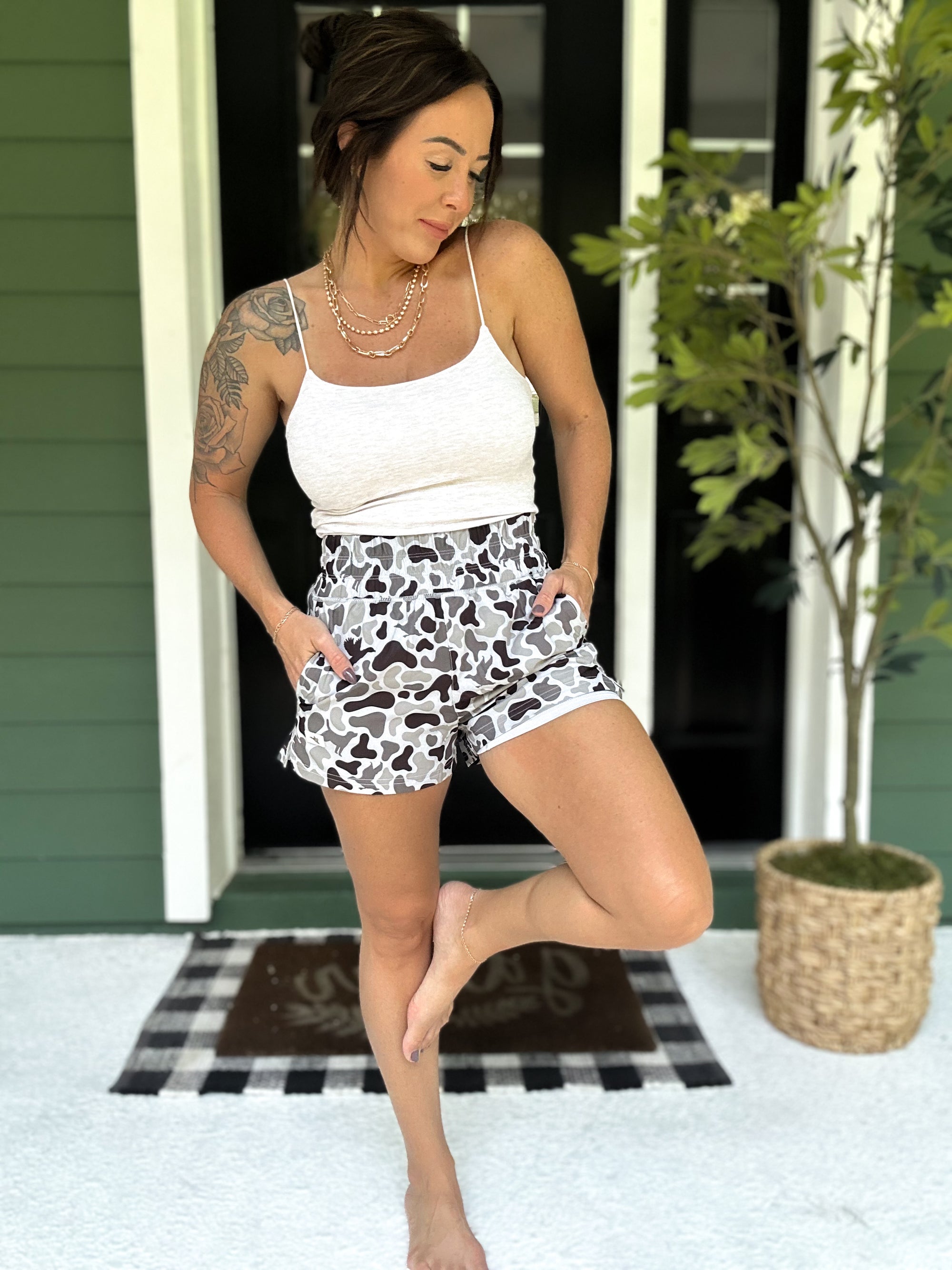 Women's Camo Shorts - Helmand 2.5"