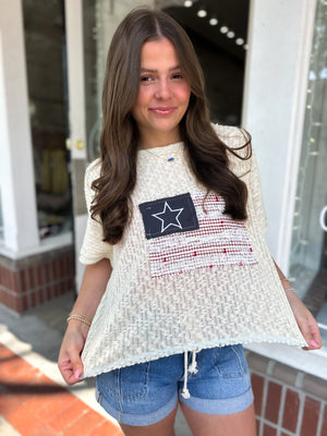 Freedom Flair Flag Top