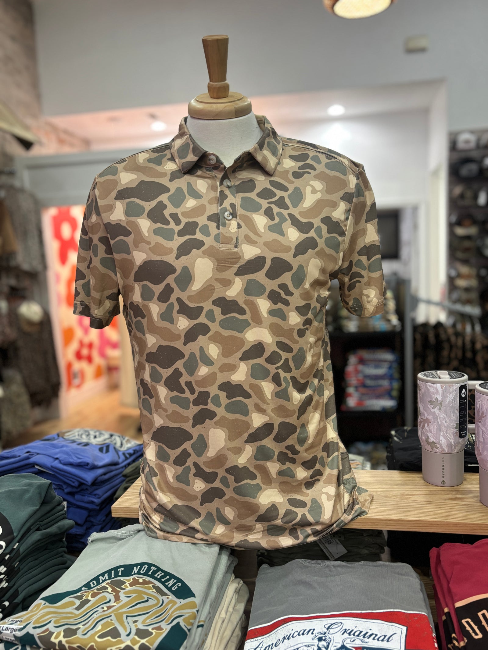 Burlebo Performance Polo - Pintail Camo