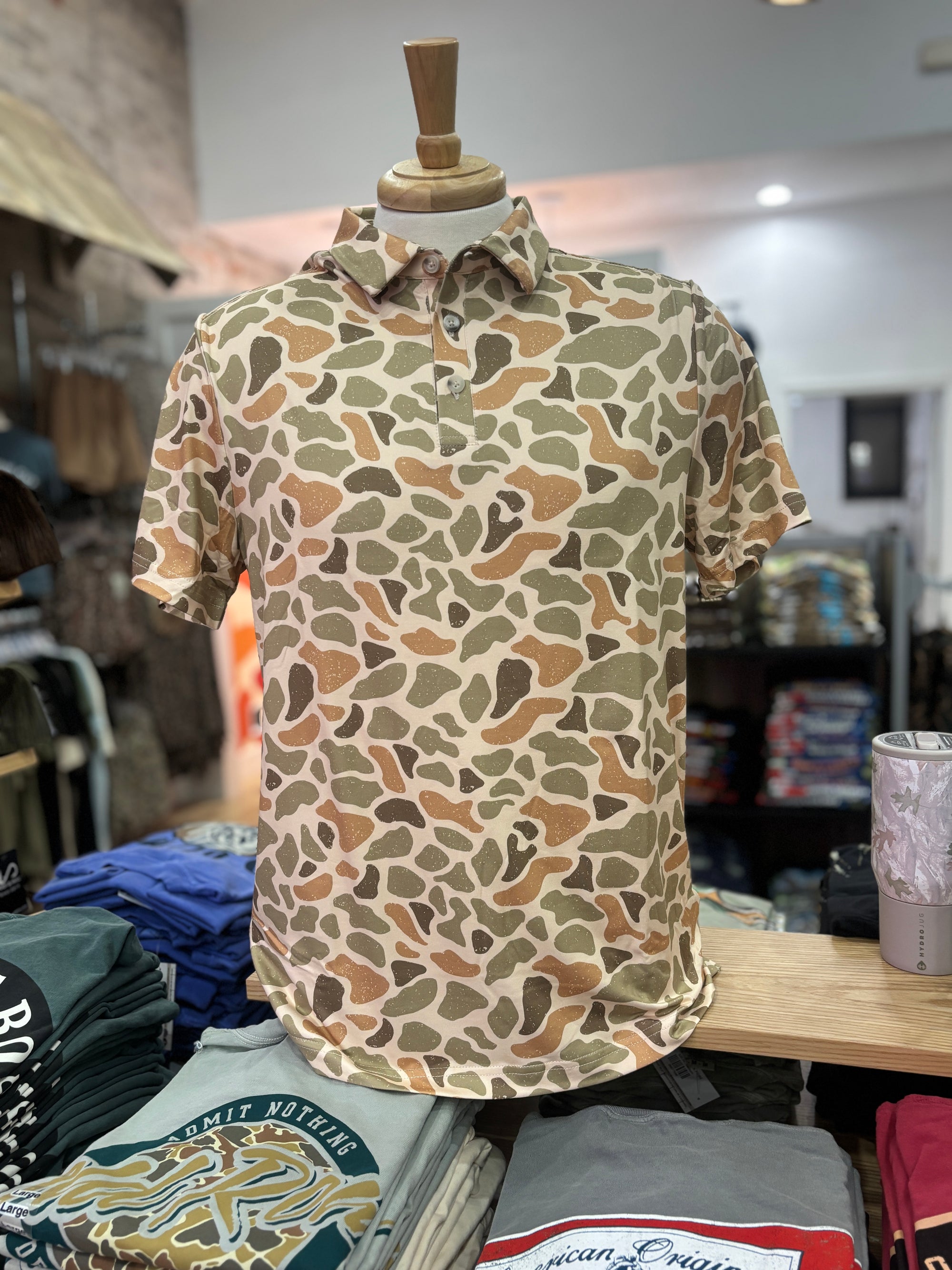 Burlebo Performance Polo - Venado Camo