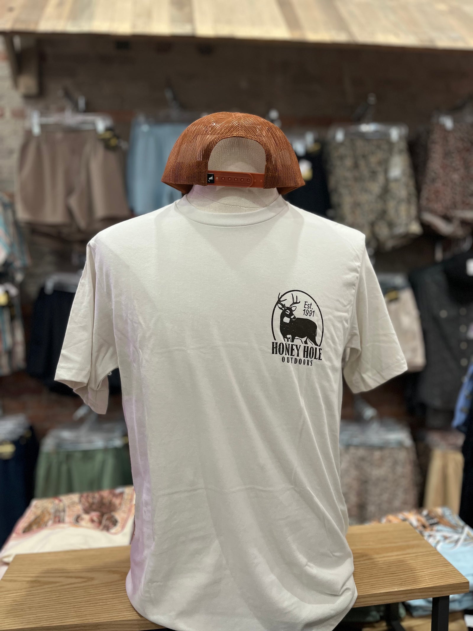 Honey Hole West Tex Bone Tee