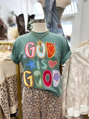 God Is Good Comfort Colors Tee