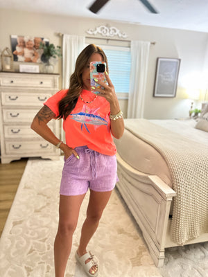 Neon Sailfish Comfort Colors Tee
