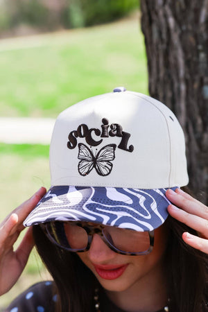 Social Butterfly Trucker Hat