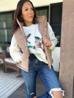 Duck Queen Sweater - Cream