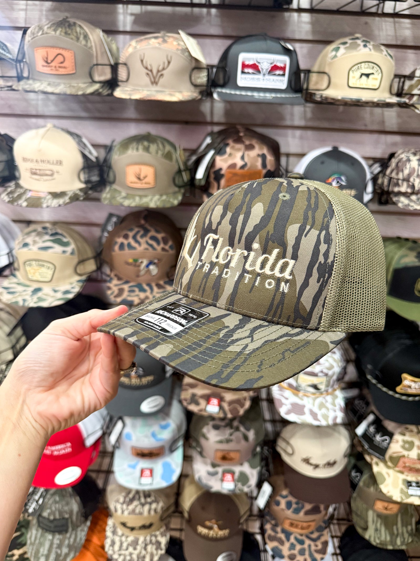 Florida Traditions Hat - Bottomland Camo