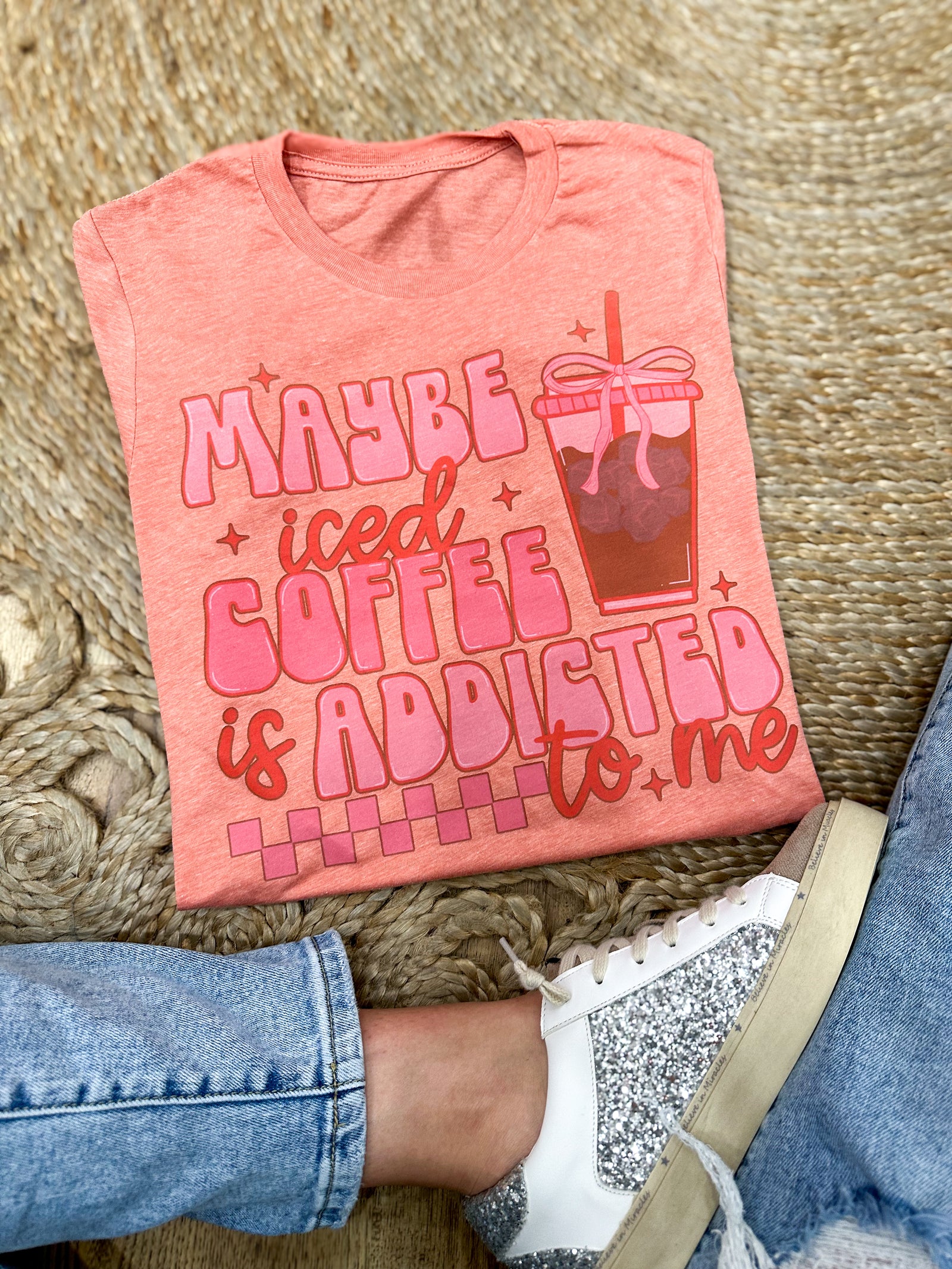 Iced Coffee Is Addicted To Me Tee