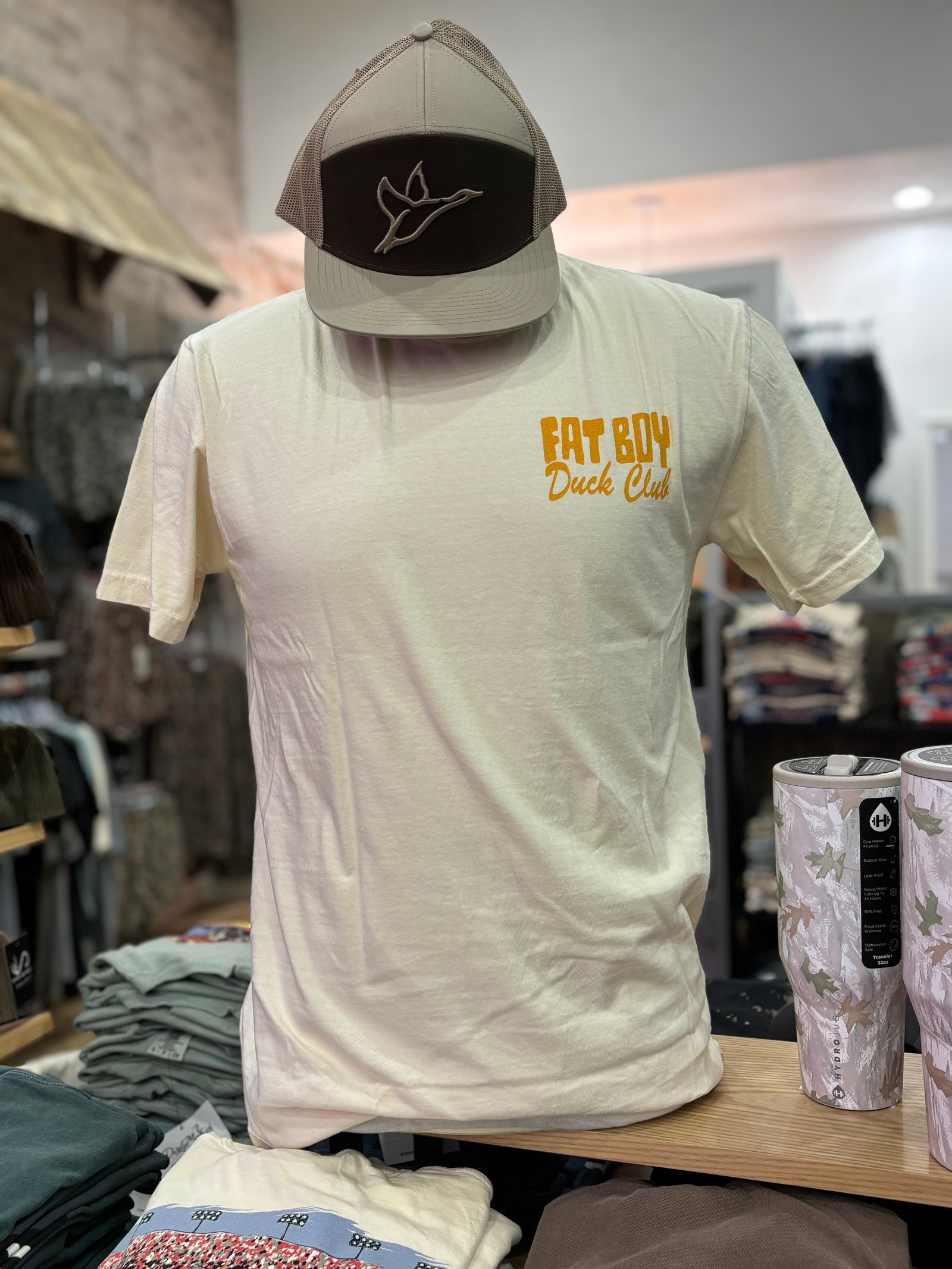 Fat Boy Duck Club Flying High & Eating Good Tee