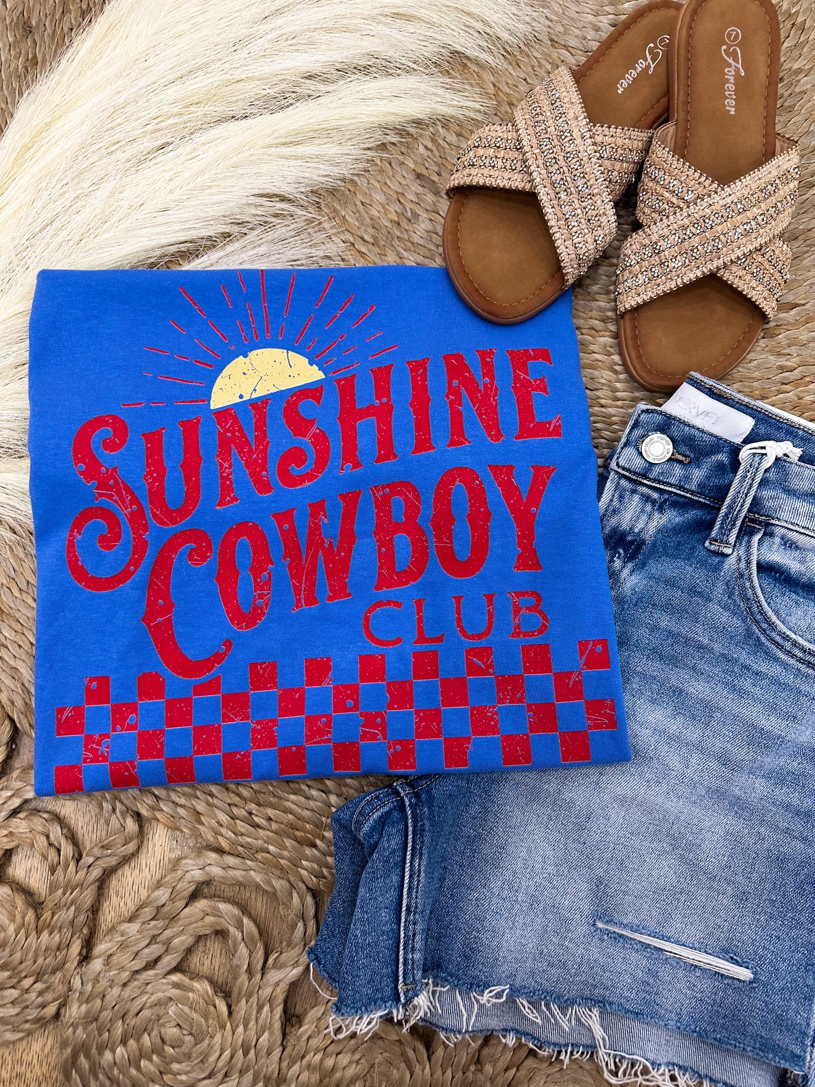 Sunshine Cowboy Club Comfort Colors Tee