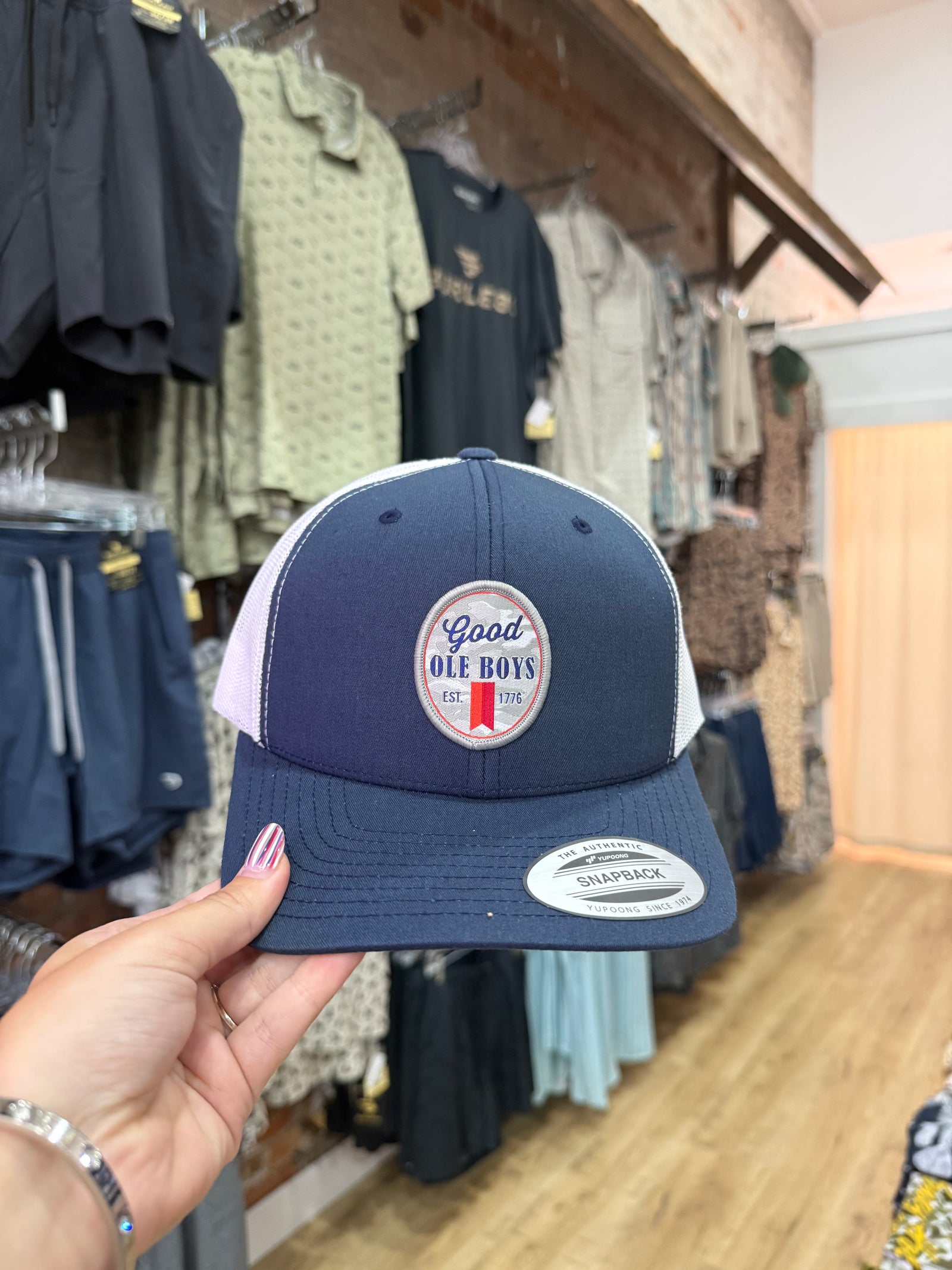 Good Ole Boys Ultra Patch Navy Hat
