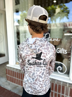 Youth Southern Cut Pro Hoodie - Desert Camo