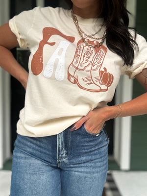 It's Fall Y'all Comfort Colors Tee - Ivory