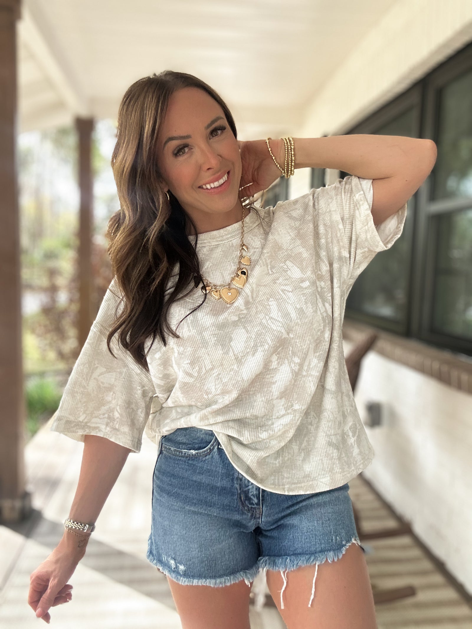 Heidi Brooke Relaxed Camo Shirt