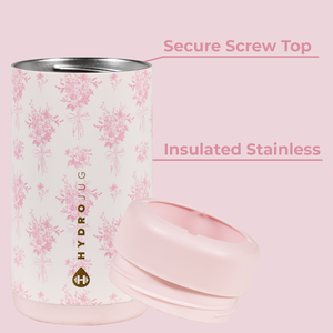 Bouquet HydroJug 12 oz Slim Can Cooler
