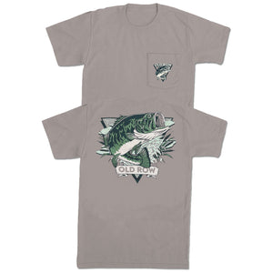 Old Row Outdoors Bass Triangle Pocket Tee