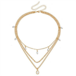 Teardrop Charm Necklace