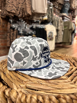 Local Boy Blue Ribbon Rope Hat