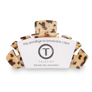 Classic Hair Clip | Large | Blonde Tortoise