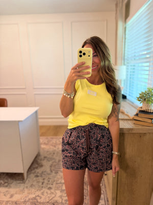 LuluMac Tank - Yellow