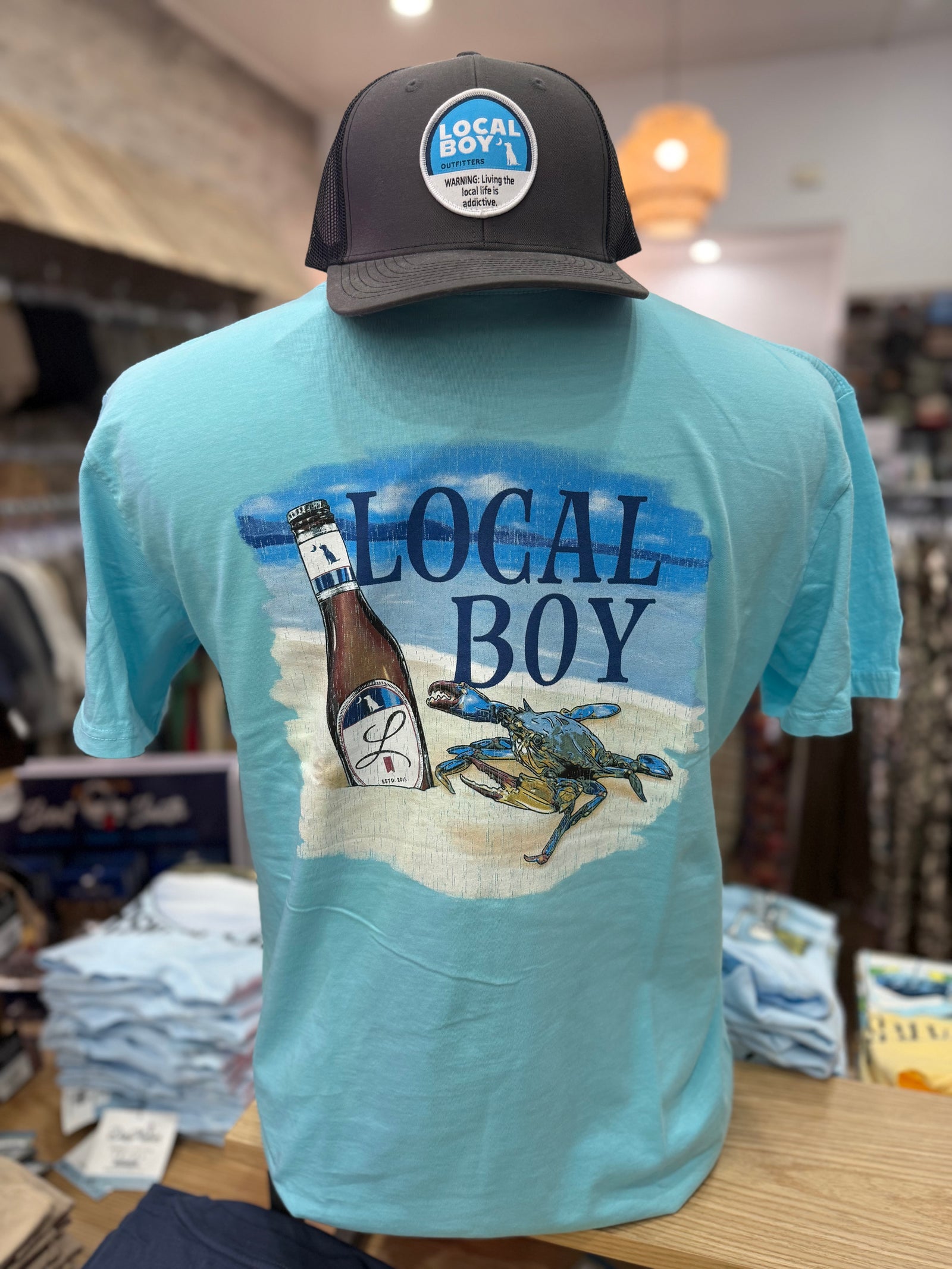 Local Boy Sandy Crab SS Tee