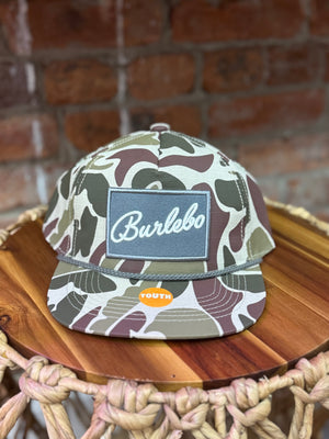Burlebo Youth Cap - Grey Patch Camo