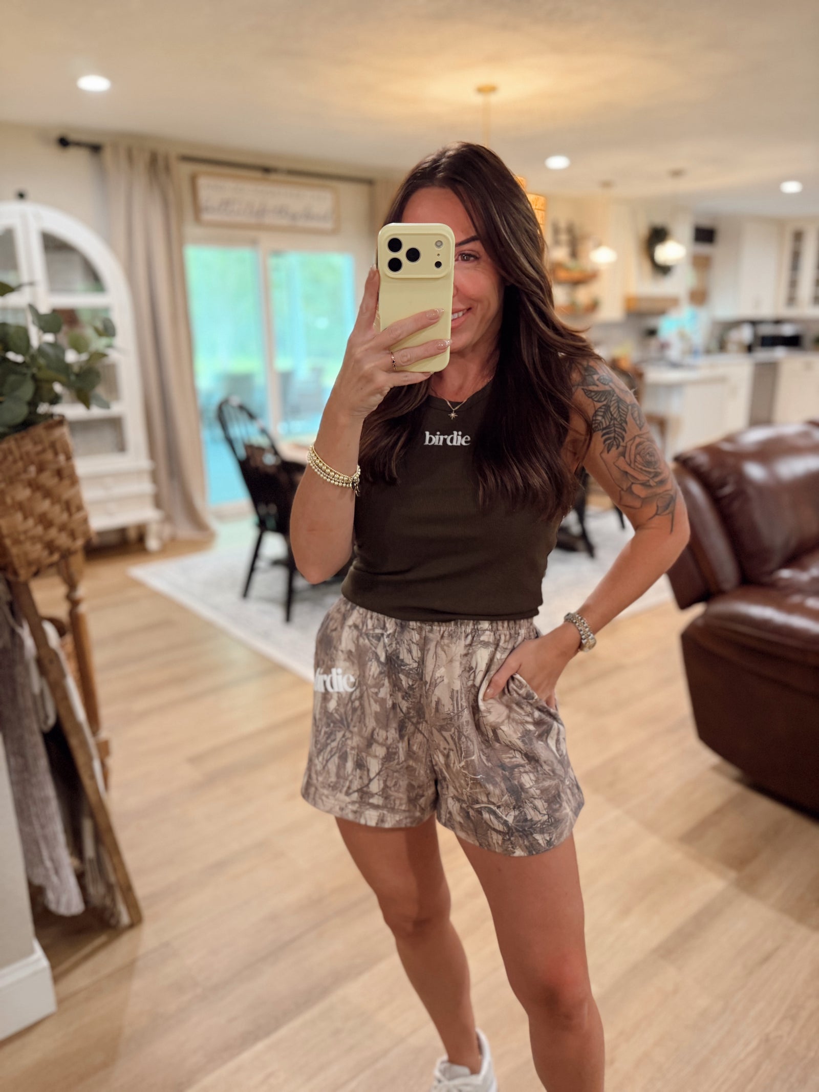 Birdie Core Tank - Espresso