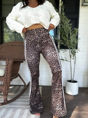 Clarrisa Leopard High Waisted Pants