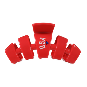 Classic Hair Clip | Large | USA Red