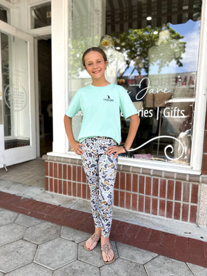 Youth Local Girl Leggings - Localflage Bluff
