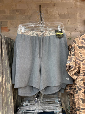Burlebo Athletic Shorts - Grizzly Grey 5.5" & 7"