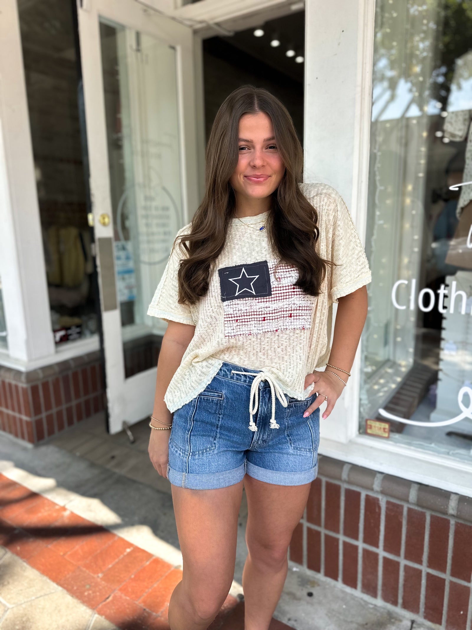 Freedom Flair Flag Top