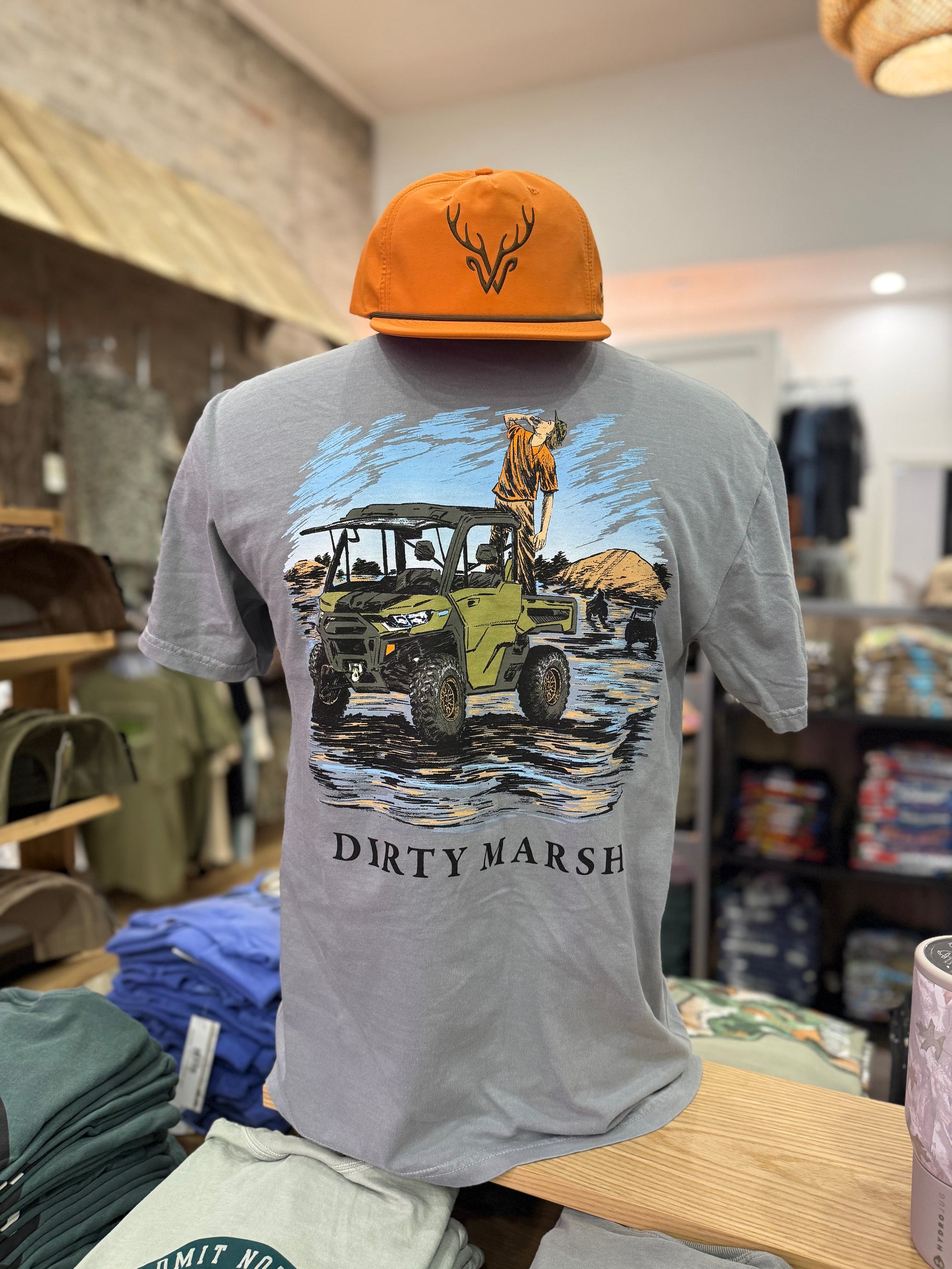 Marshall On Da Buggy Tee - Granite