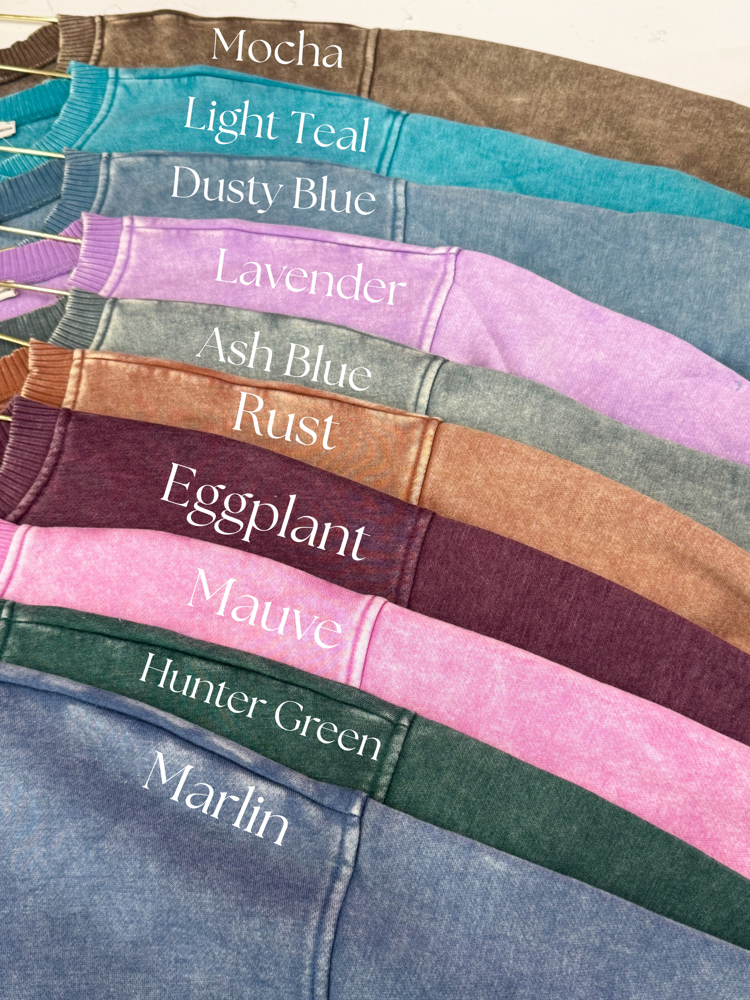 Lennon Acid Wash Oversized Fleece Pullover