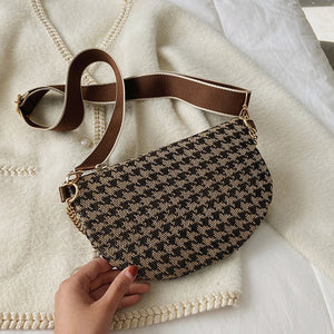 Everyday Essential Belt Bag - Brown Check