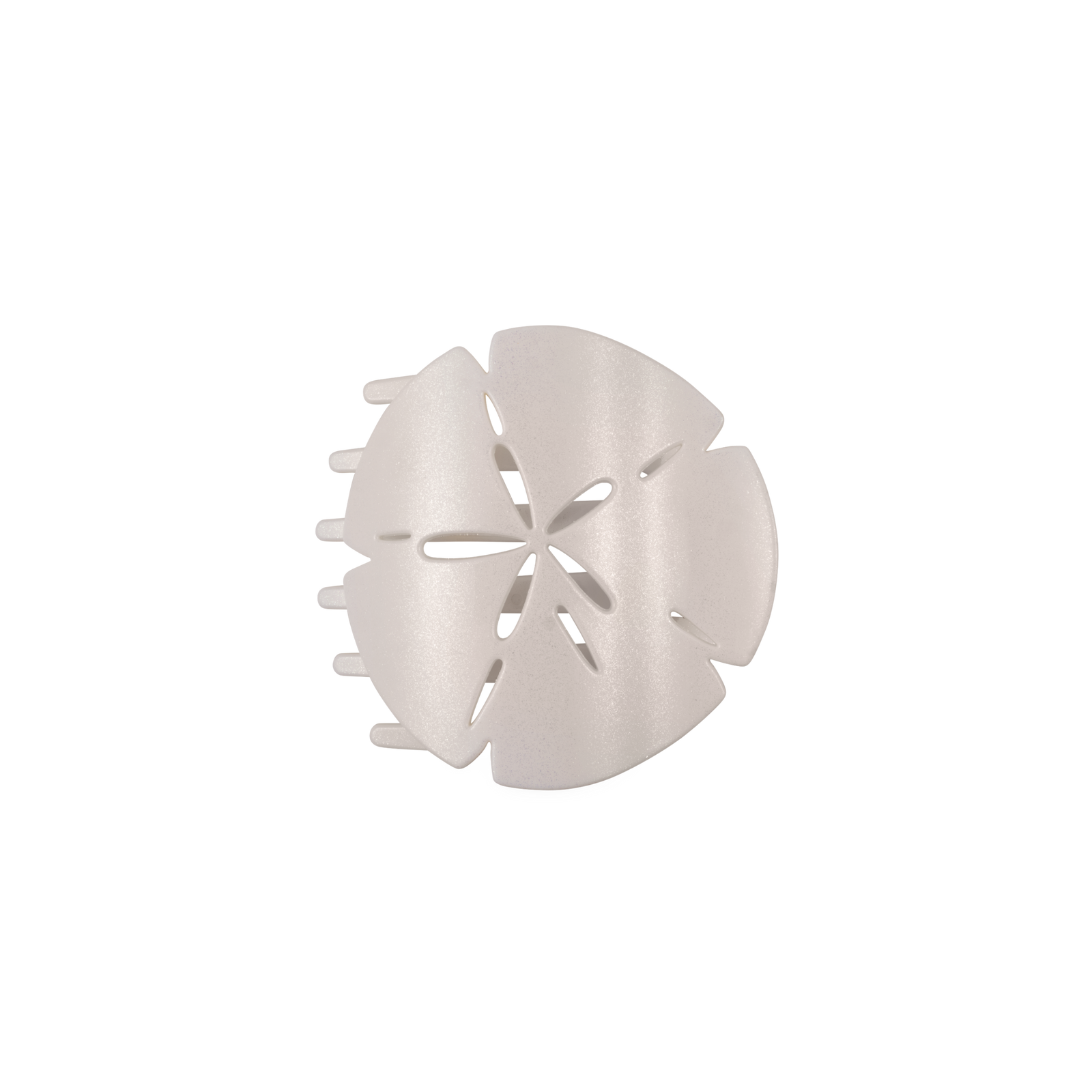 Sand Dollar | Medium | Flat Shape Hair Clip
