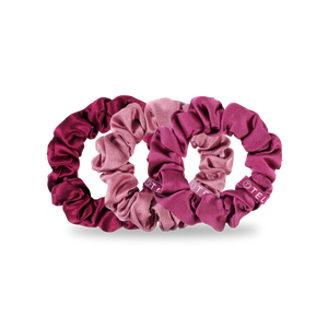 Silk Hair Scrunchie | Large | Burgundy Bliss