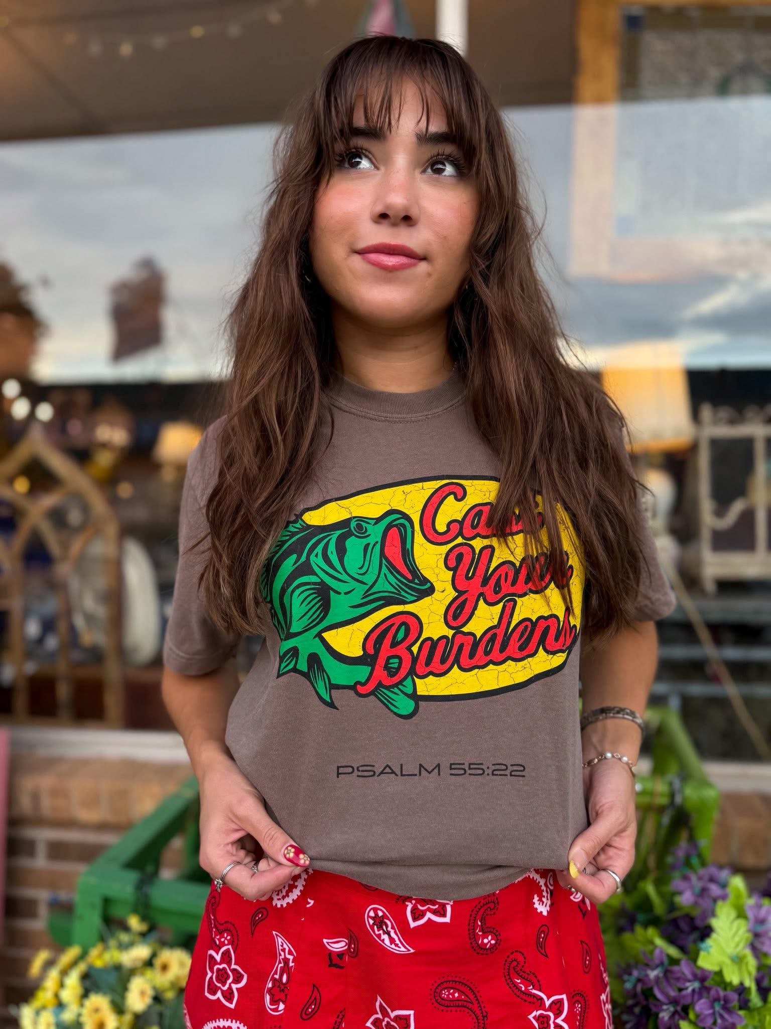 Cast Your Burdens Tee