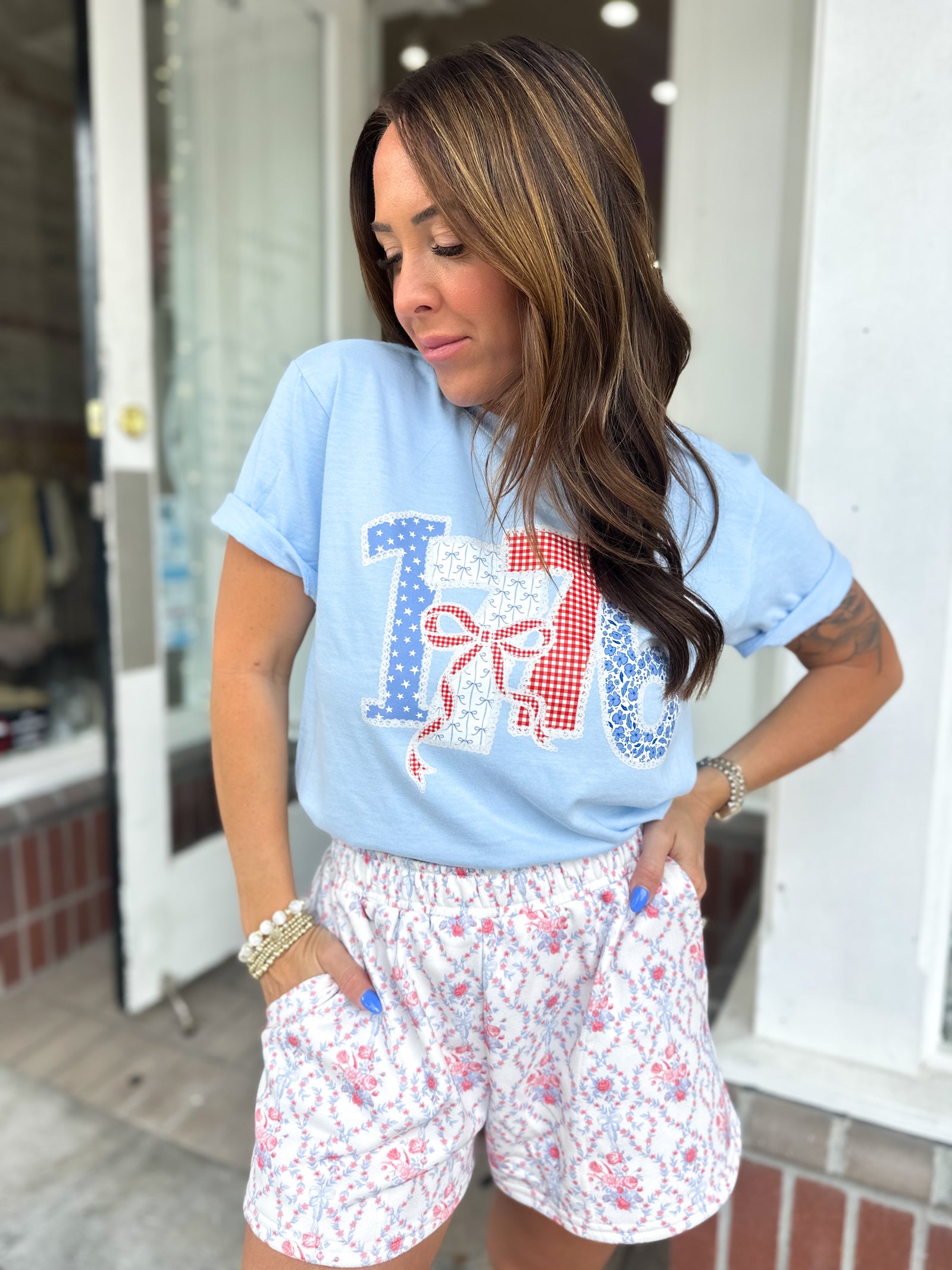 1776 USA Comfort Colors Tee