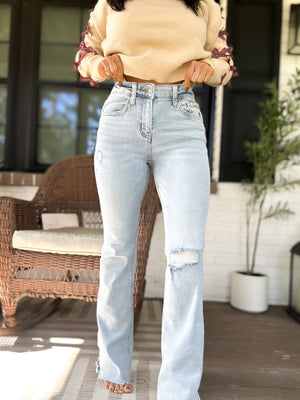 Spellbindingly Light Wash Bootcut Jeans