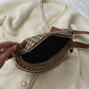 Everyday Essential Belt Bag - Brown Check